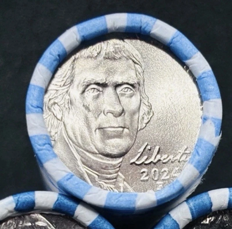 Low Mintage 2024-D Jefferson Nickel 5C BU Gem UNC Brilliant Uncirculated Denver Mint US Coin