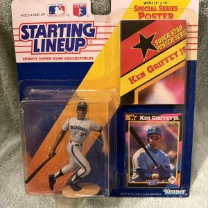 1992 Starting Lineup Special Series Poster Ken Griffey Jr. Seattle Mariners Nice
