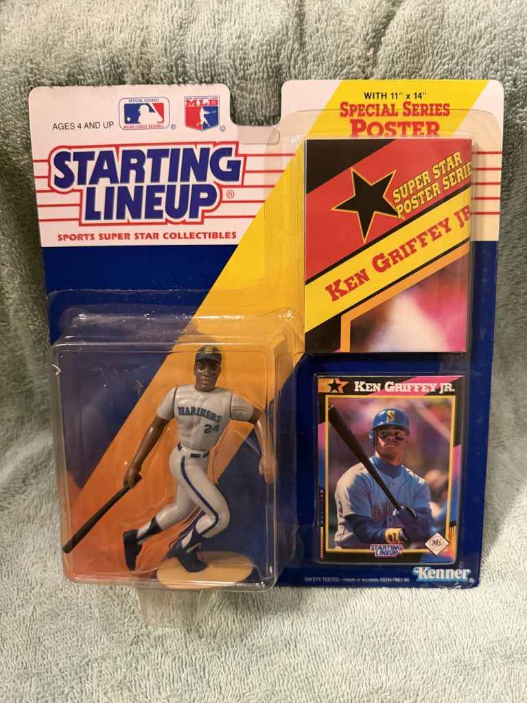 1992 Starting Lineup Special Series Poster Ken Griffey Jr. Seattle Mariners Nice